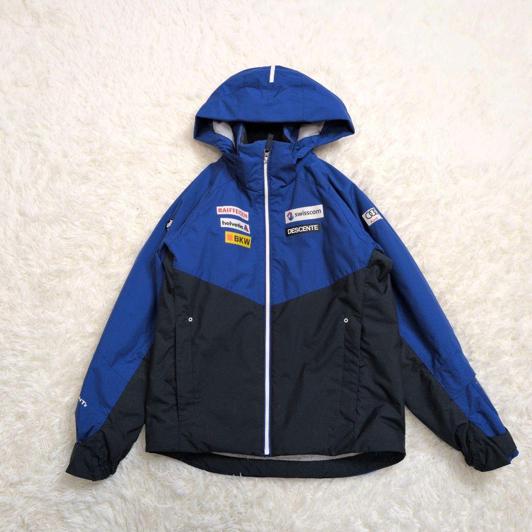 美品 デサント DESCENTE 150cm スキーウェア 男の子 上下セット