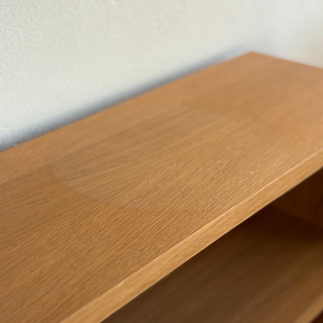 【無印良品】本棚②　薄型（奥行22cm）　ロータイプ