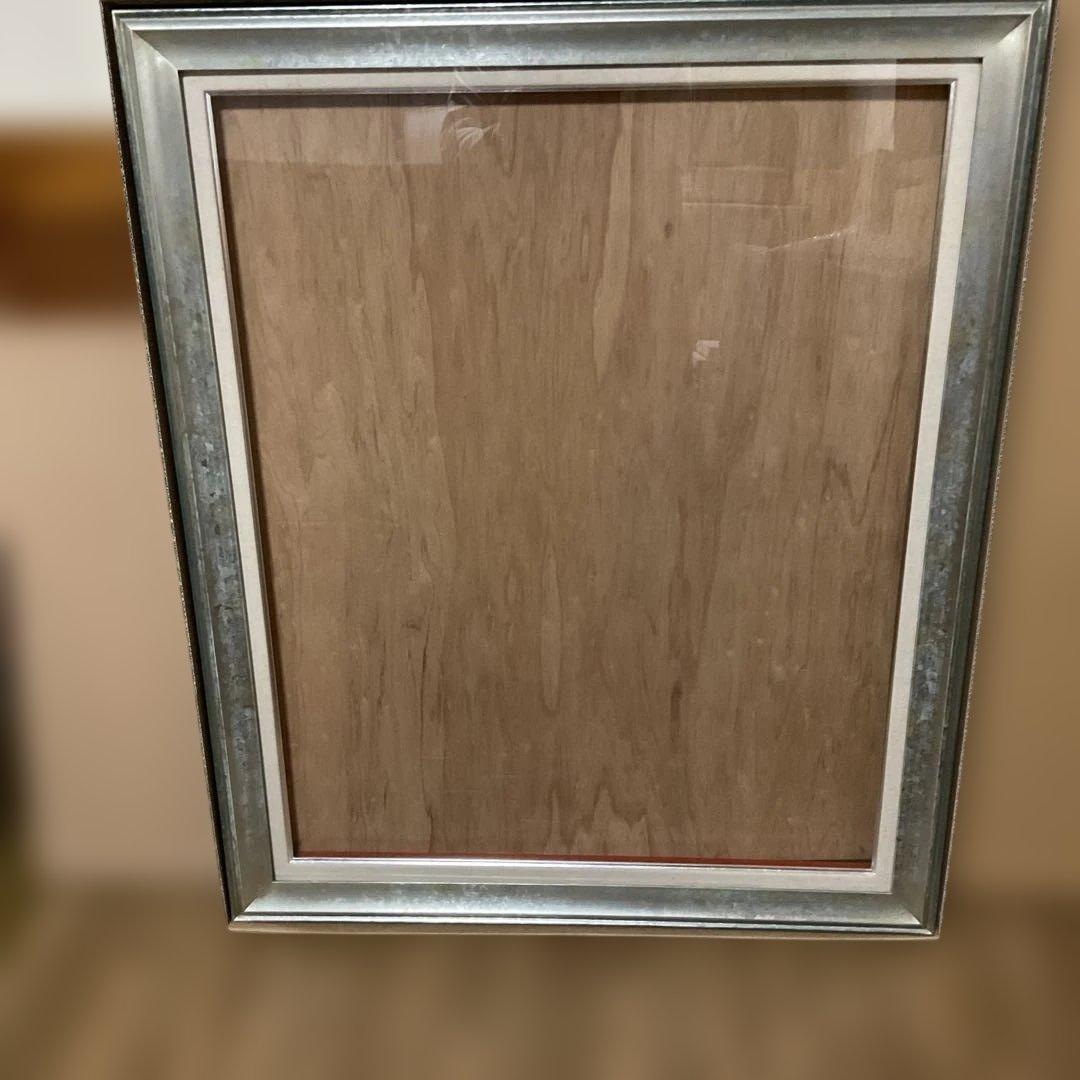 軽量油彩額　7729 シルバー　F30号