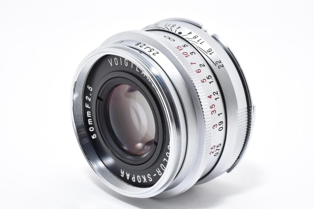 Voigtlander COLOR-SKOPAR 50mmF2.5単焦点レンズ