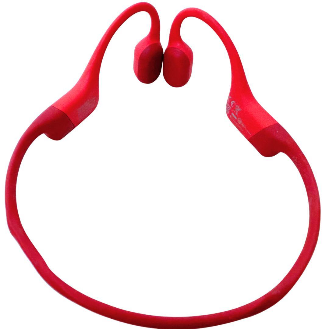 状態良好！AfterShokz Aeropex 骨伝導ワイヤレスヘッドホン 赤