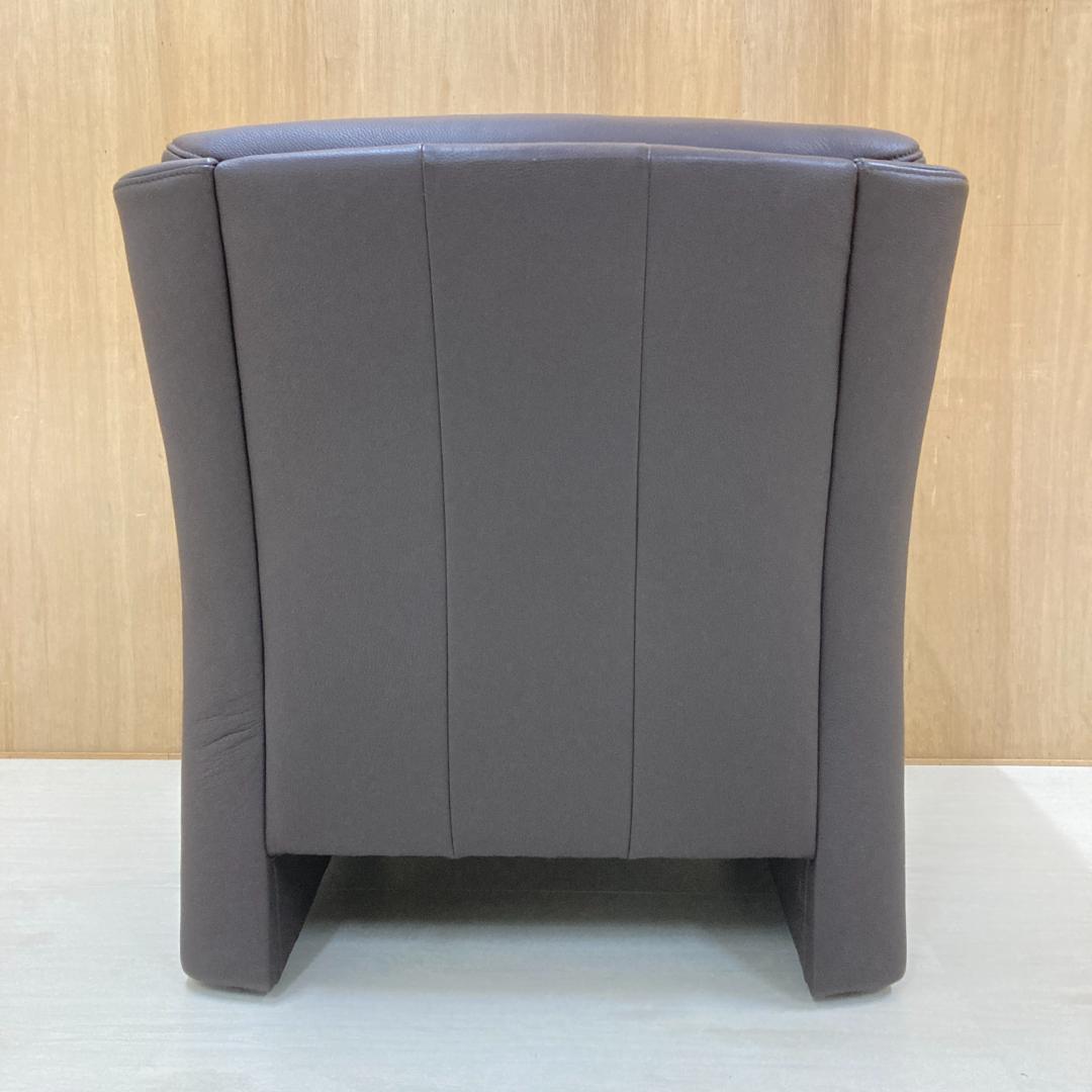 IDC大塚家具 ヒモラ himolla 総革　1人掛けソファ シングルソファ A