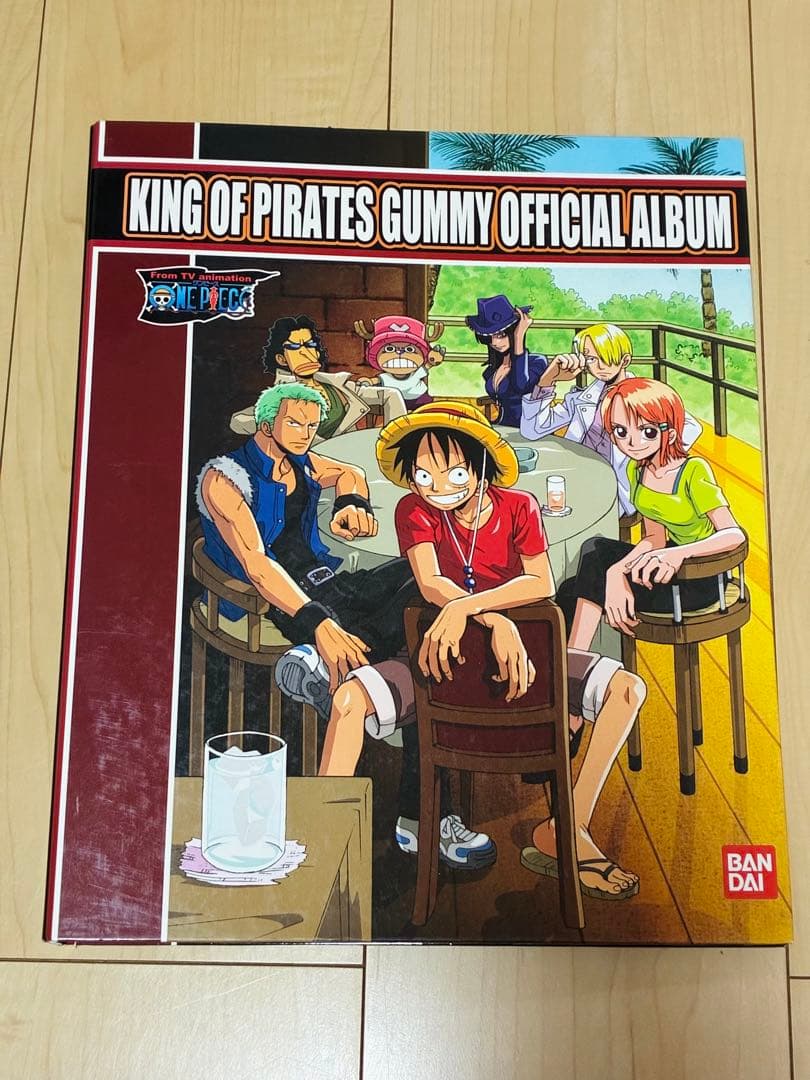 ワンピース 海賊王グミ カードまとめ アルバム付き