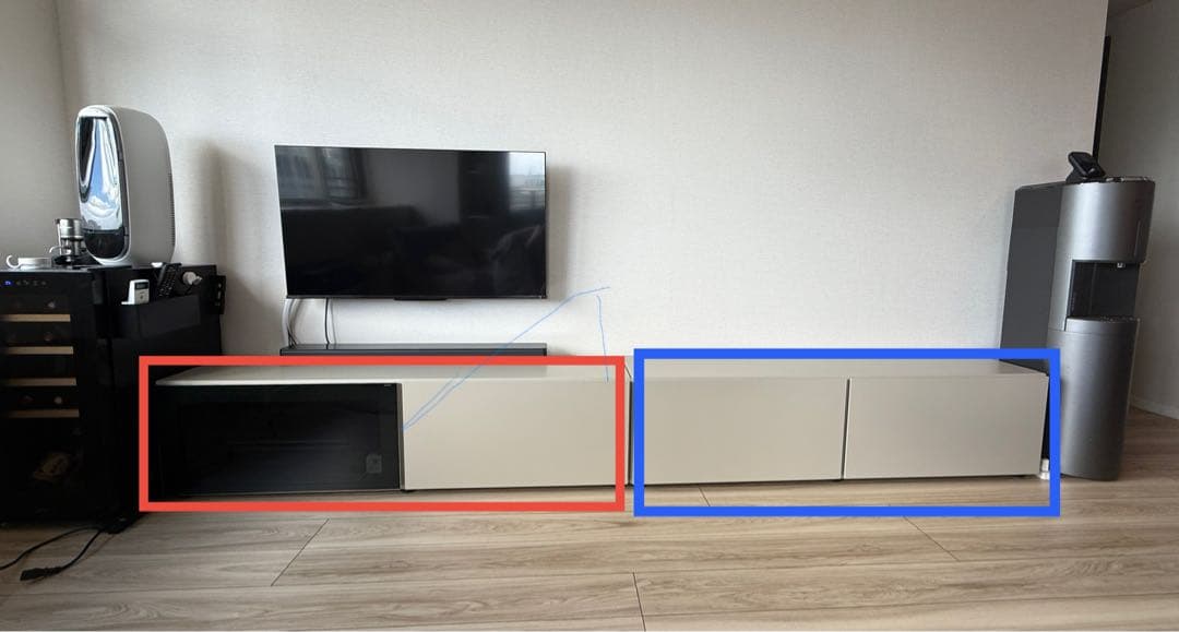 2台セットBoconcept ボーコンセプト Lugano ベースキャビネット