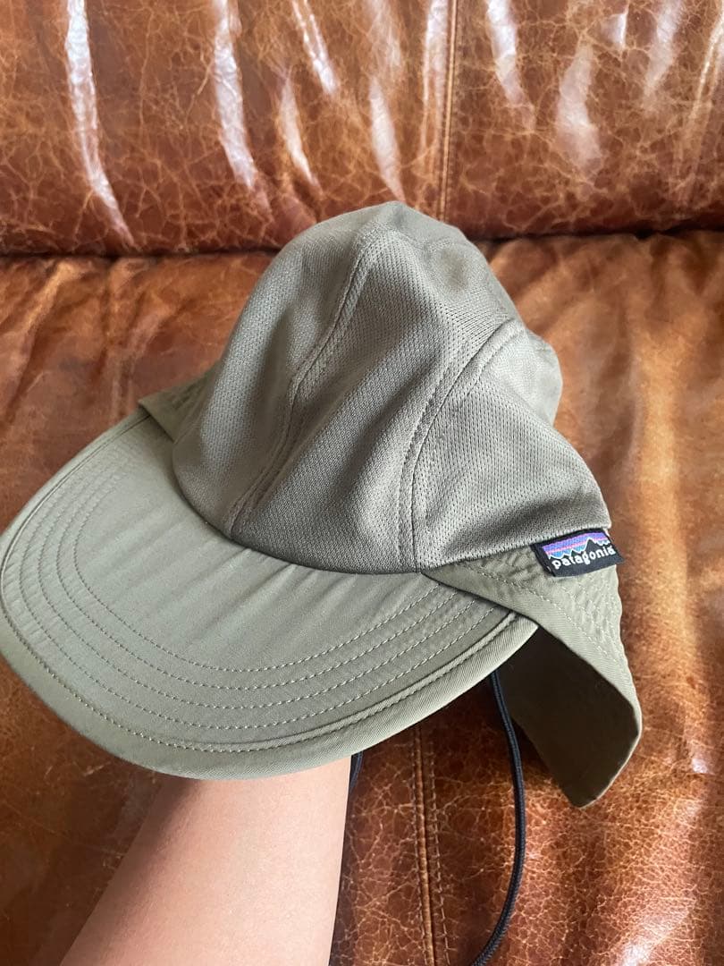 patagonia アウトドアハット Lサイズ カーキ