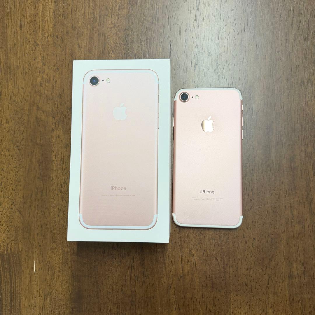 iPhone7 本体 ローズゴールド 32GB SIMフリー