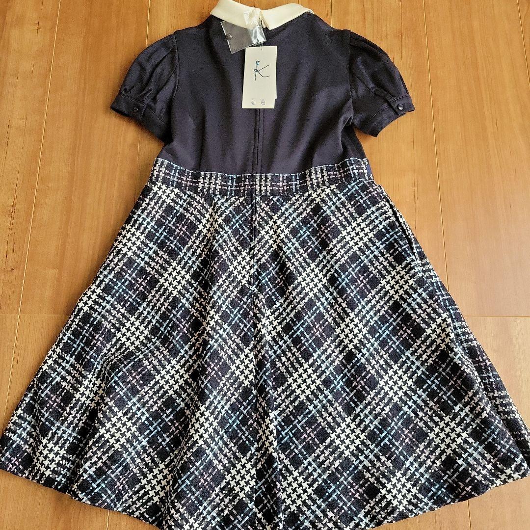 ★新品タグ付き★　組曲　衿付きワンピース　130～140サイズ