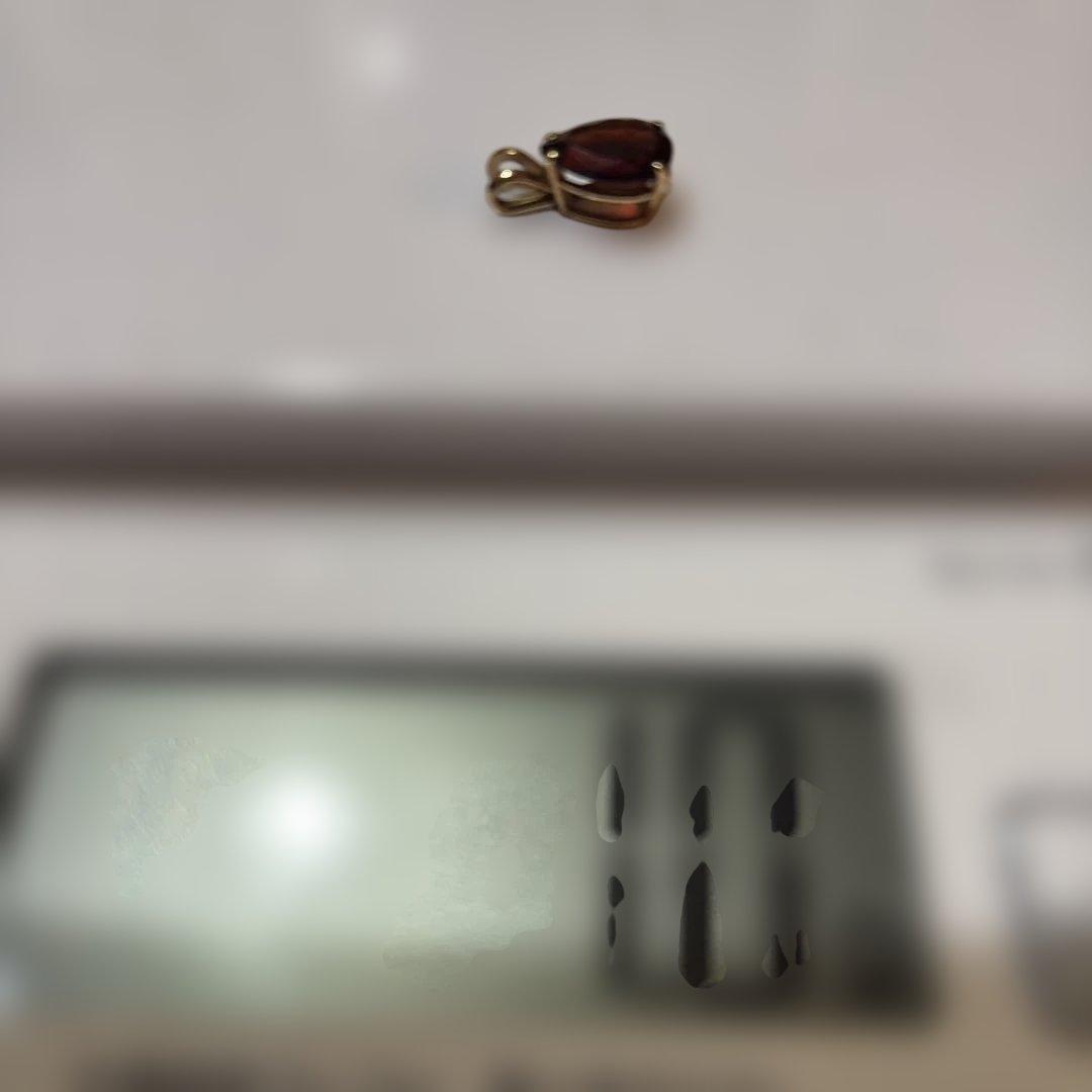 ルビー18金ペンダントトップ