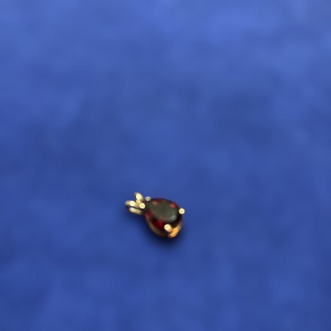 ルビー18金ペンダントトップ