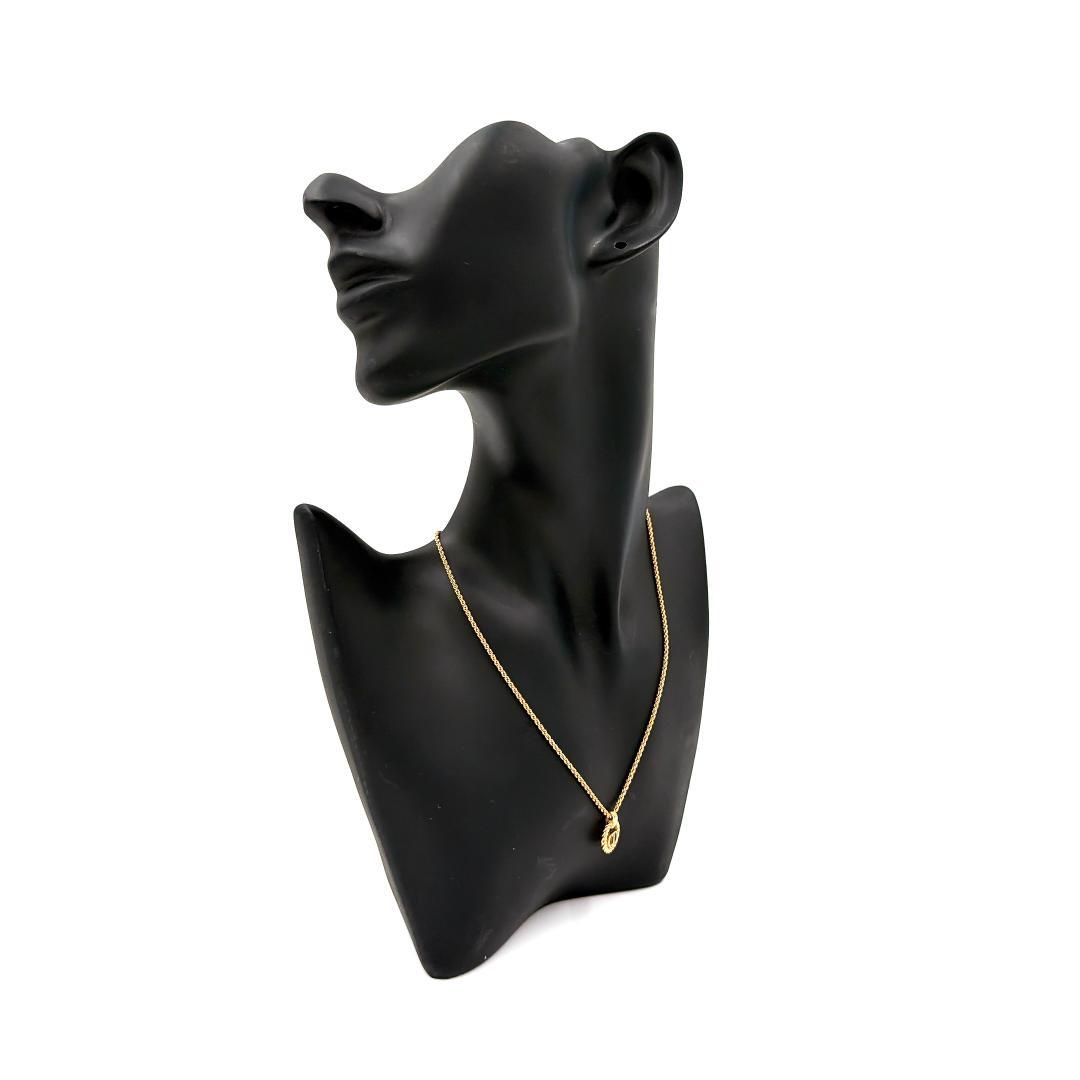 ✨️美品✨️ クリスチャン・ディオール CDロゴ ラウンド ネックレス ゴールド