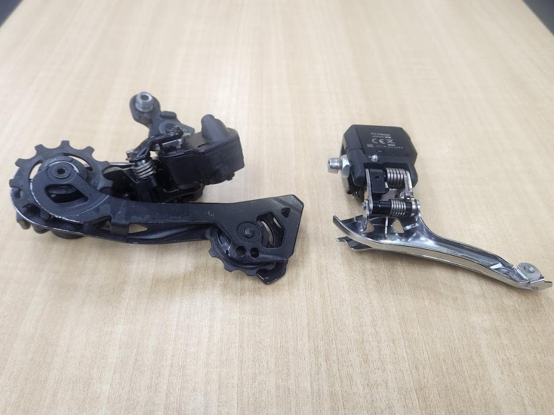 中古シマノDi2アルテグラ　RD-RX805-GS、　FD-R8050