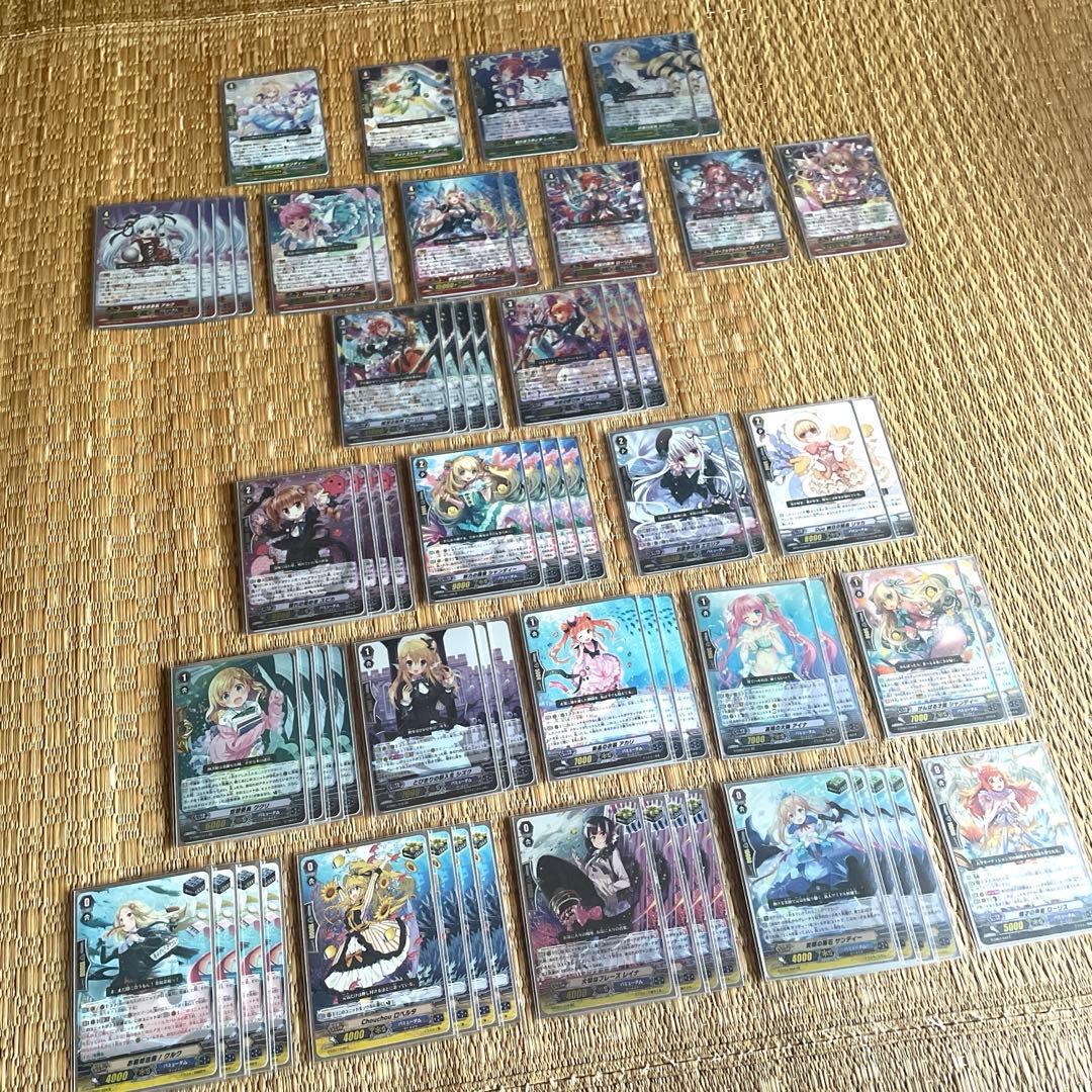 【ヴァンガード】ローリス ナイトローゼ ハリー デッキ 調整パーツ＋デッキケース