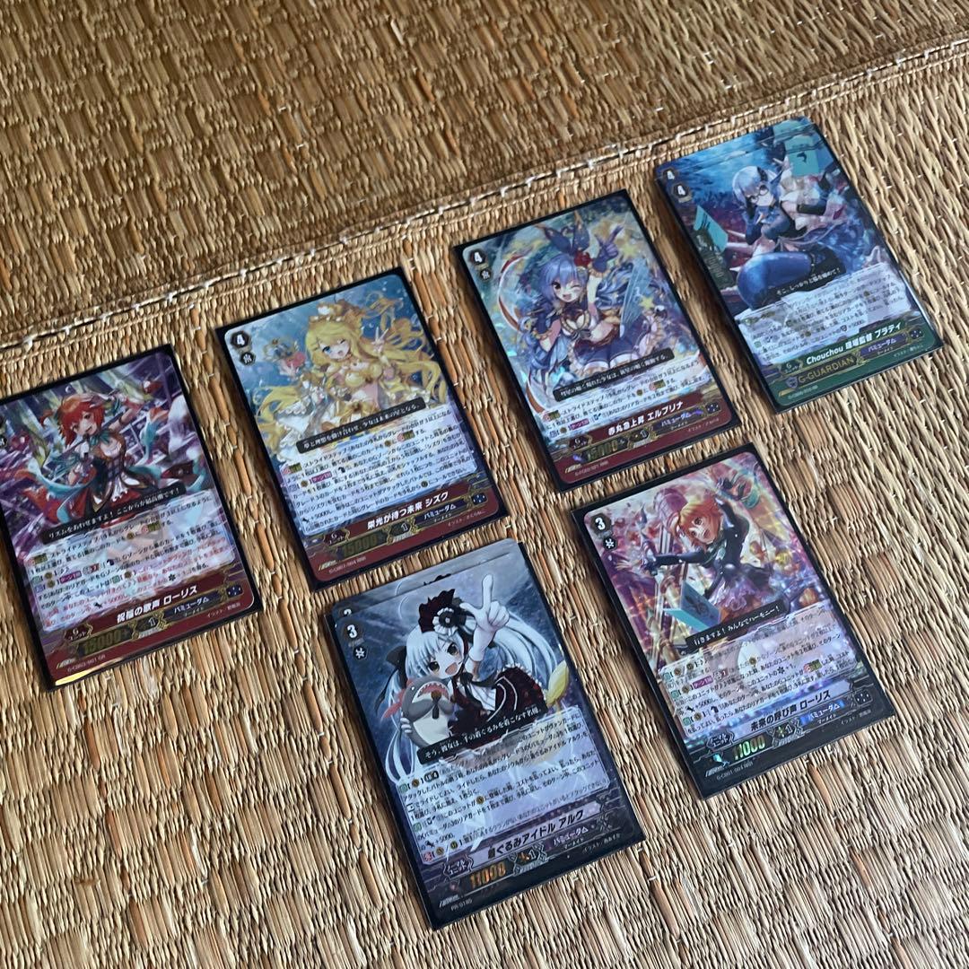 【ヴァンガード】ローリス ナイトローゼ ハリー デッキ 調整パーツ＋デッキケース