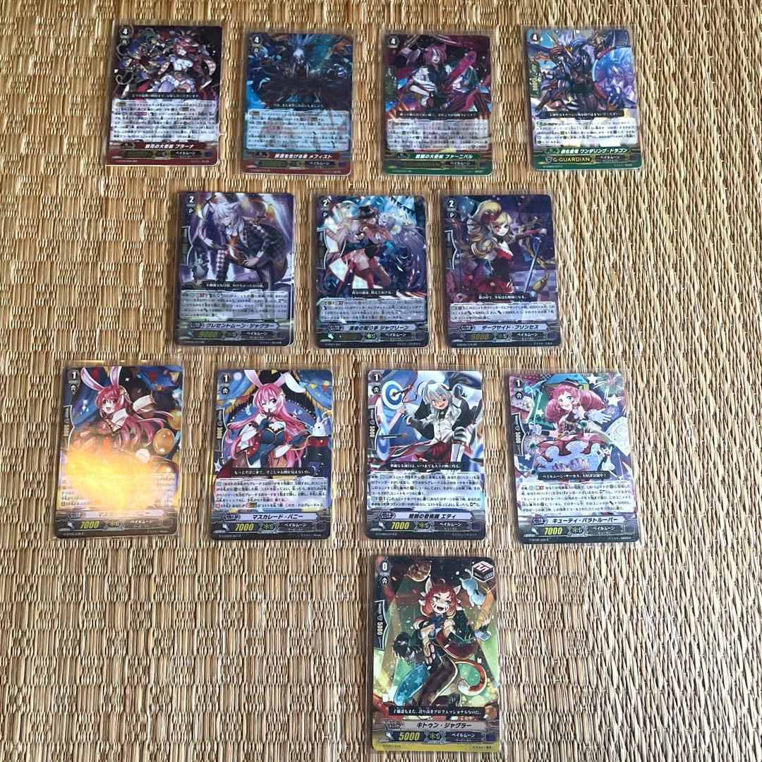 【ヴァンガード】ローリス ナイトローゼ ハリー デッキ 調整パーツ＋デッキケース