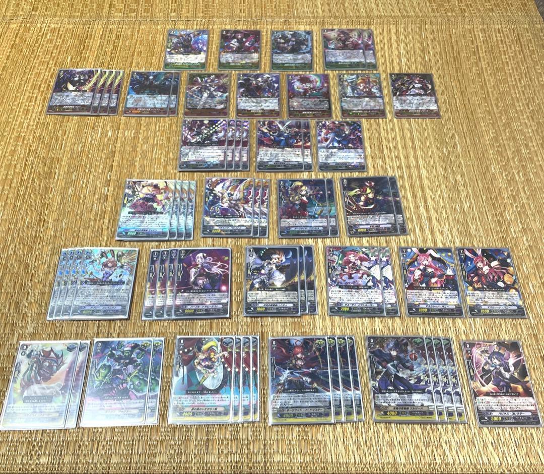 【ヴァンガード】ローリス ナイトローゼ ハリー デッキ 調整パーツ＋デッキケース