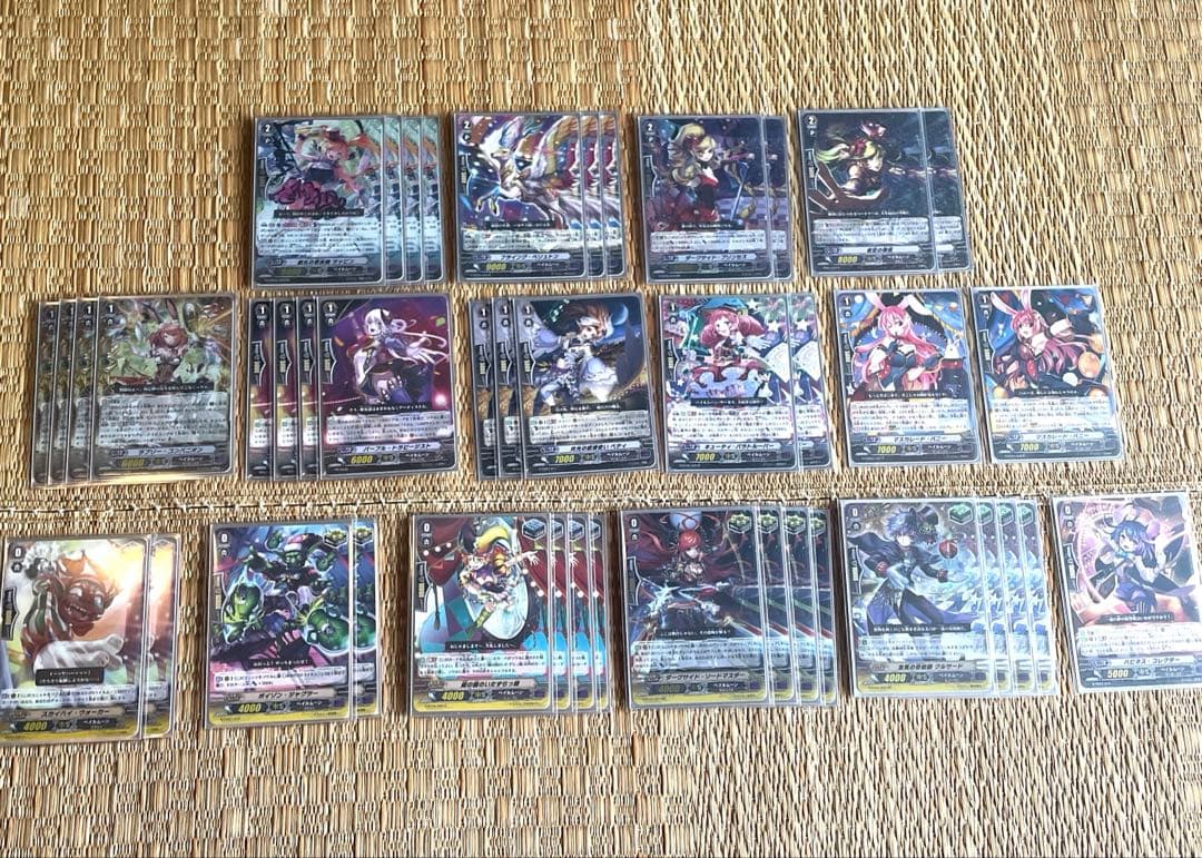 【ヴァンガード】ローリス ナイトローゼ ハリー デッキ 調整パーツ＋デッキケース