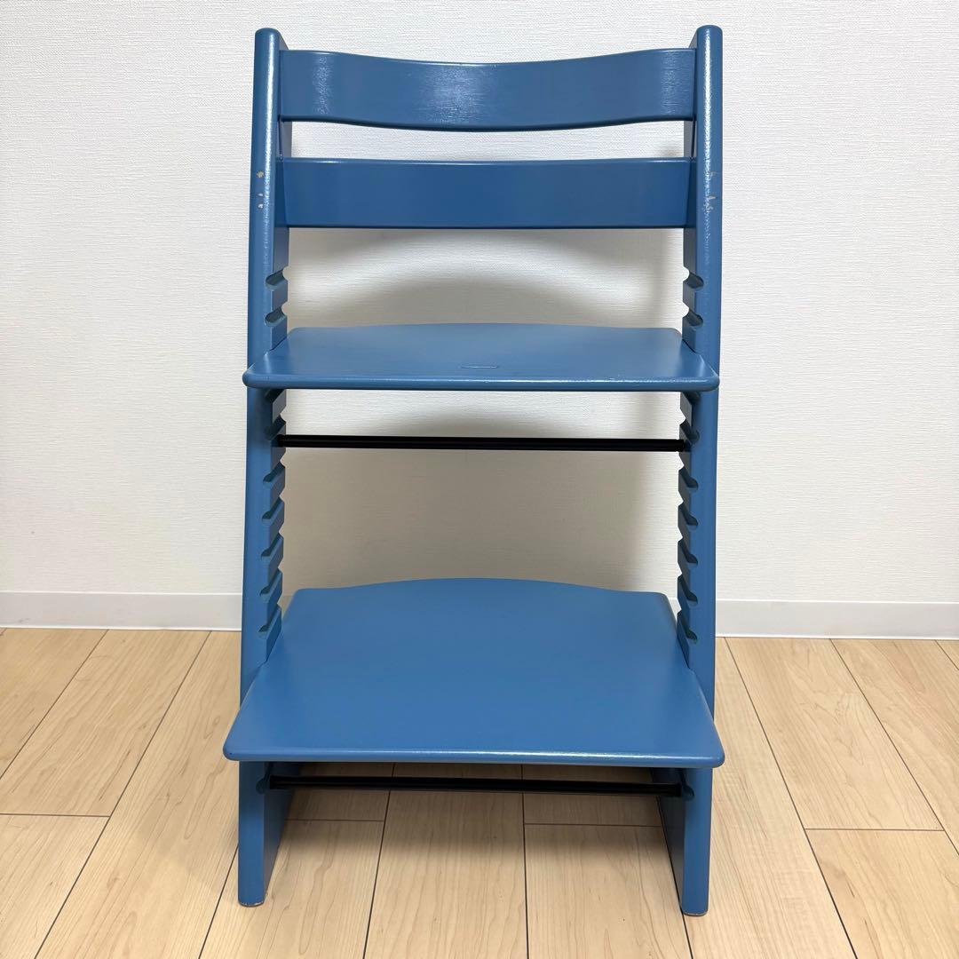 【人気】ストッケ stokke トリップトラップ 北欧 シリアル3 ダークブルー