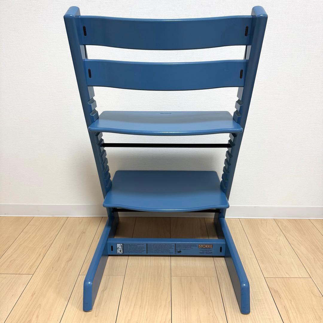 【人気】ストッケ stokke トリップトラップ 北欧 シリアル3 ダークブルー