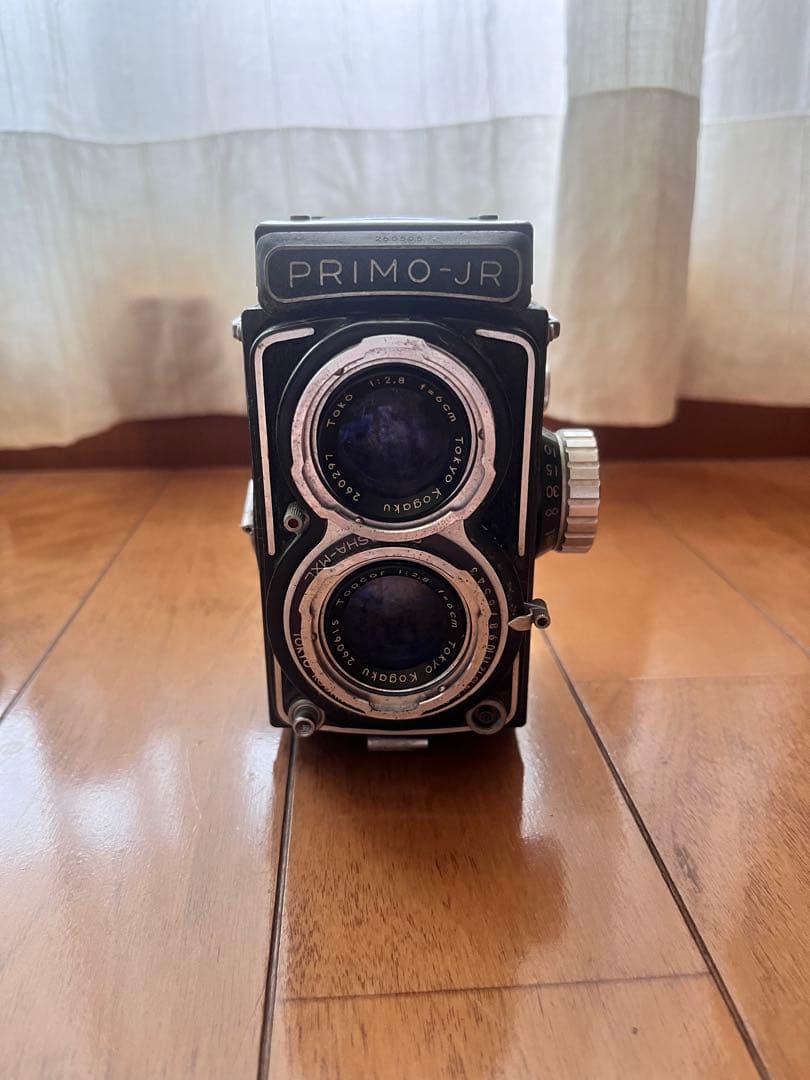 PRIMO-JR 二眼レフカメラ カメラケース付き