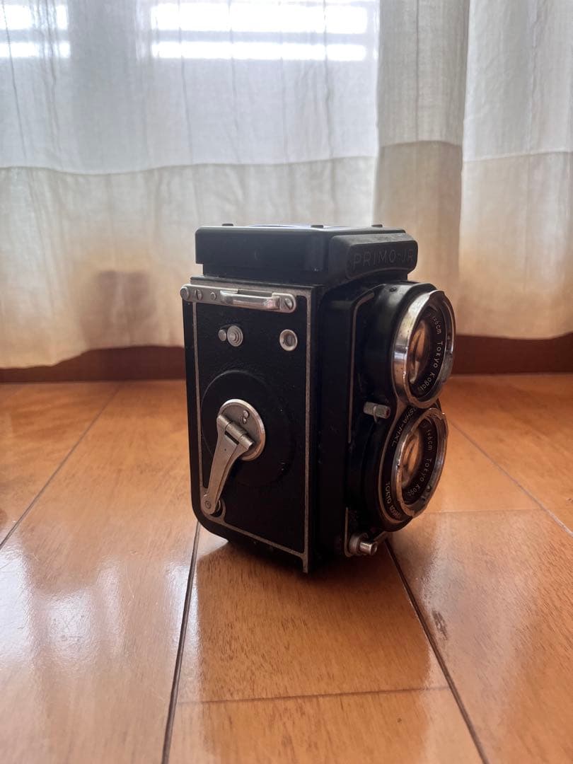 PRIMO-JR 二眼レフカメラ カメラケース付き