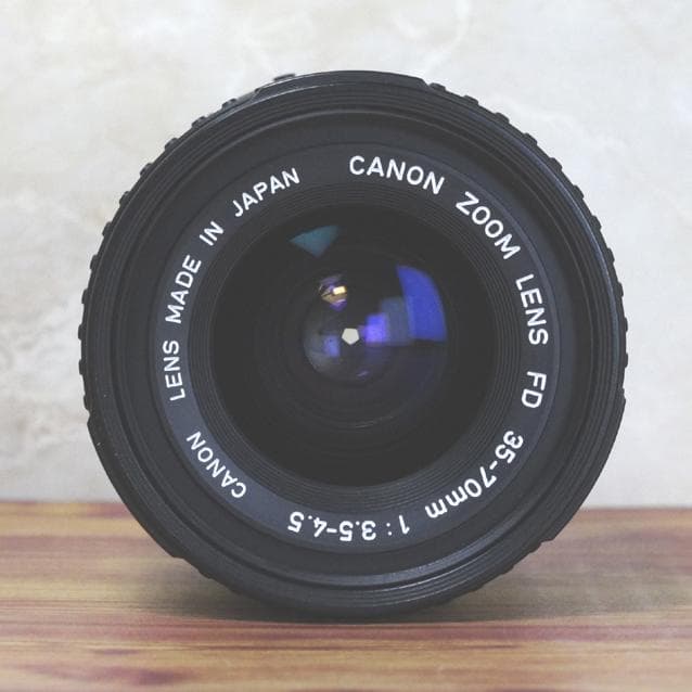 【整備済完動】Canon AE-1 PROGRAM+New FD 35-70mm