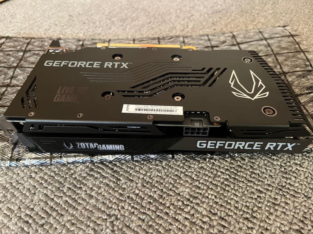 グラフィックボード・グラボ・ビデオカード ZOTAC RTX3060ti 8gb