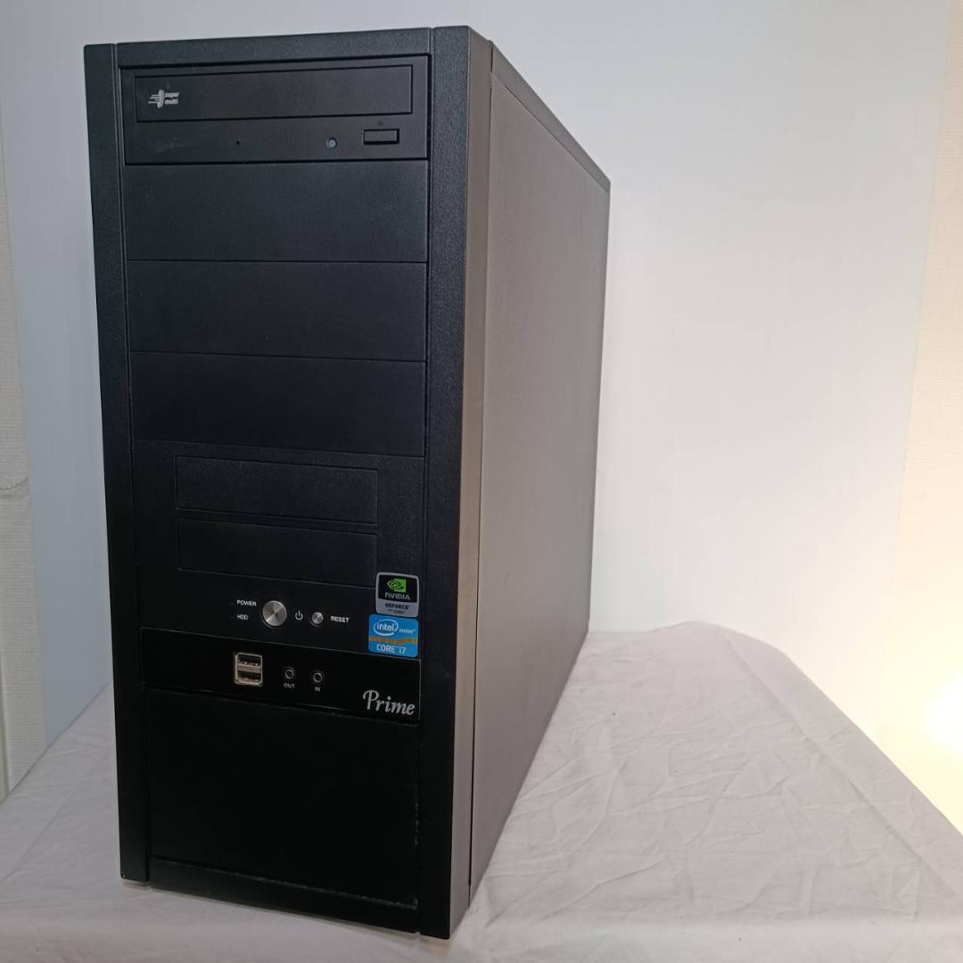ゲーミングPC/i7/500GB/NVIDIAグラボ/MS Office搭載