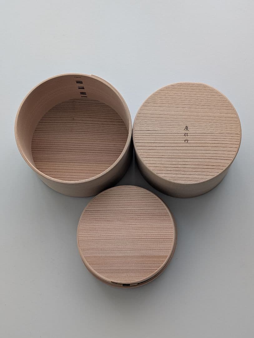 未使用　柴田慶信商店　きこり弁当箱