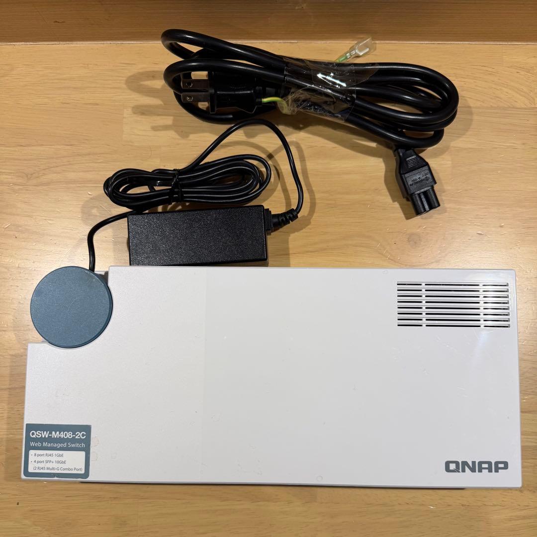 QNAP QSW-M408-2C 10GbE L2 Webマネージドスイッチ