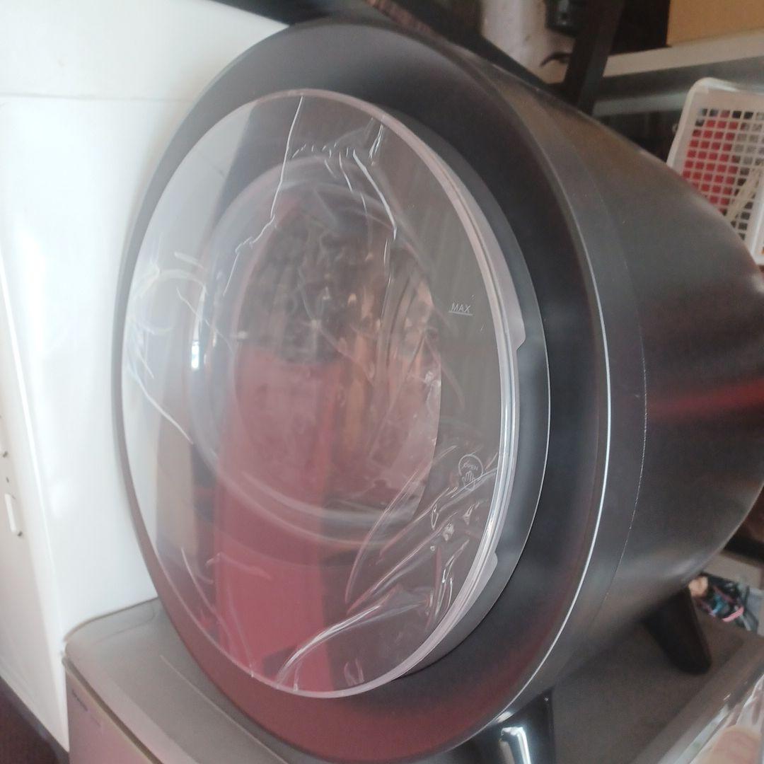 衣類乾燥機 円形 黒