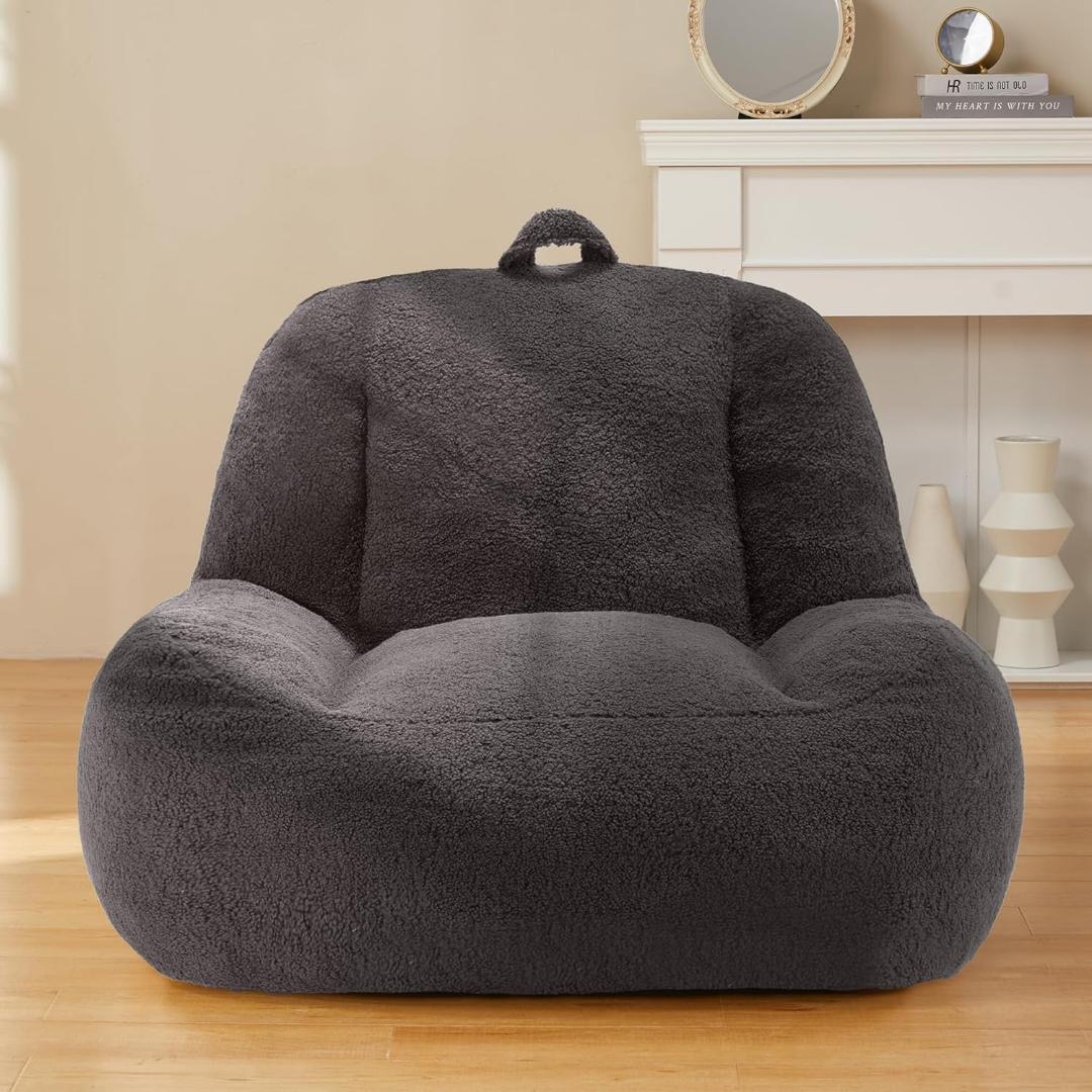 【最終価格】1人用クッションソファ 1人掛 ビーズクッション もふもふ フォーム