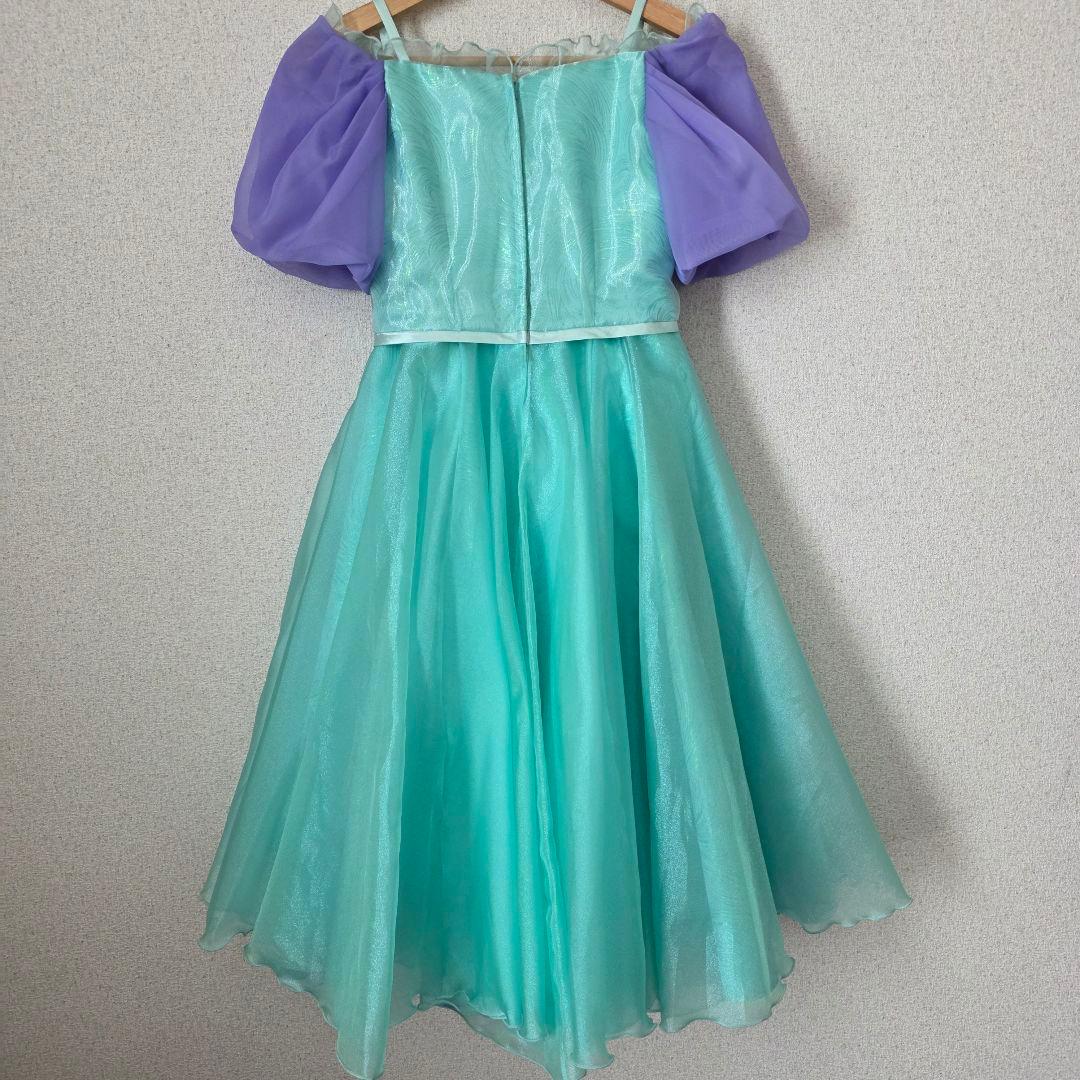 【美品】ビビディバビディブティック　ドレス アリエル　130cm おまけ付き