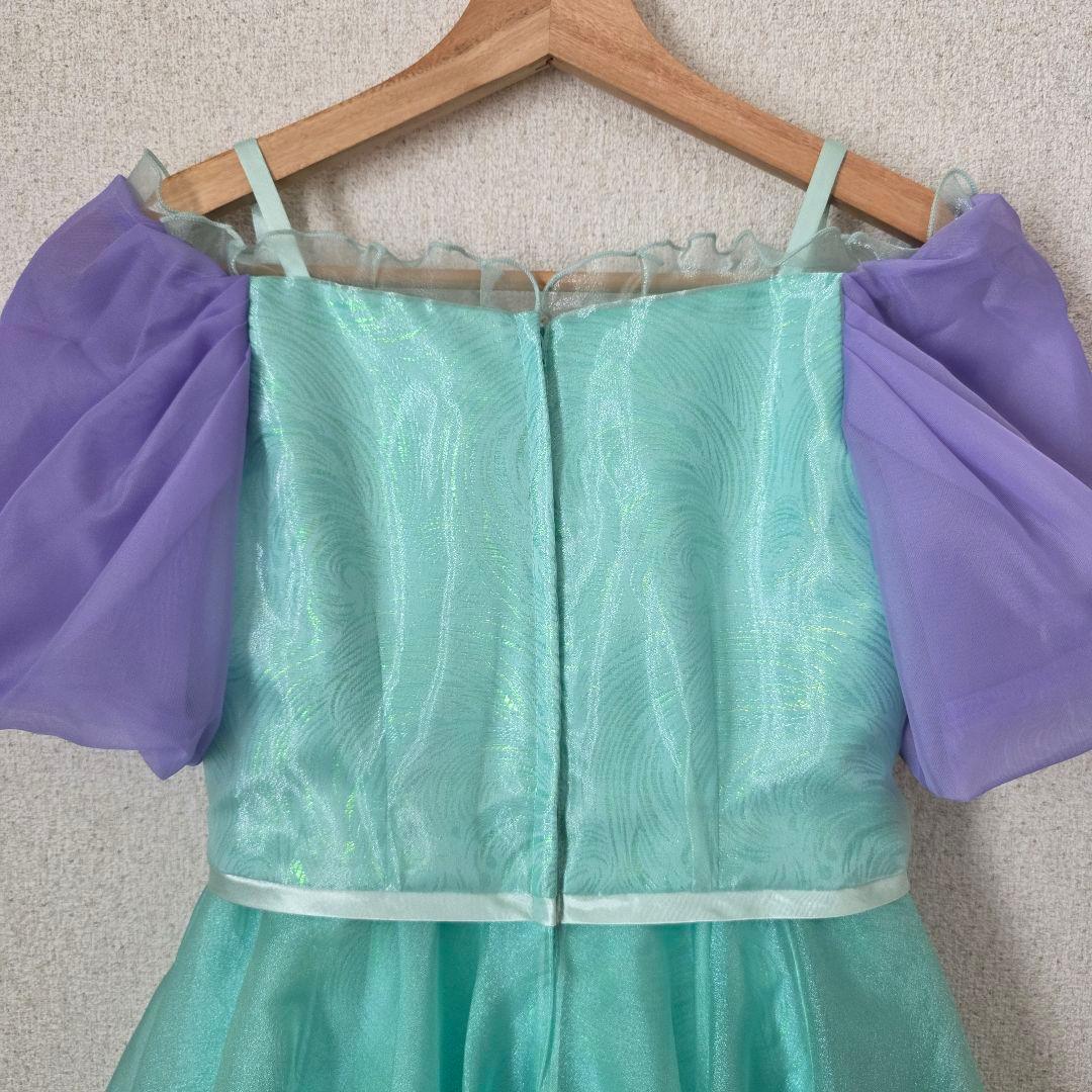 【美品】ビビディバビディブティック　ドレス アリエル　130cm おまけ付き