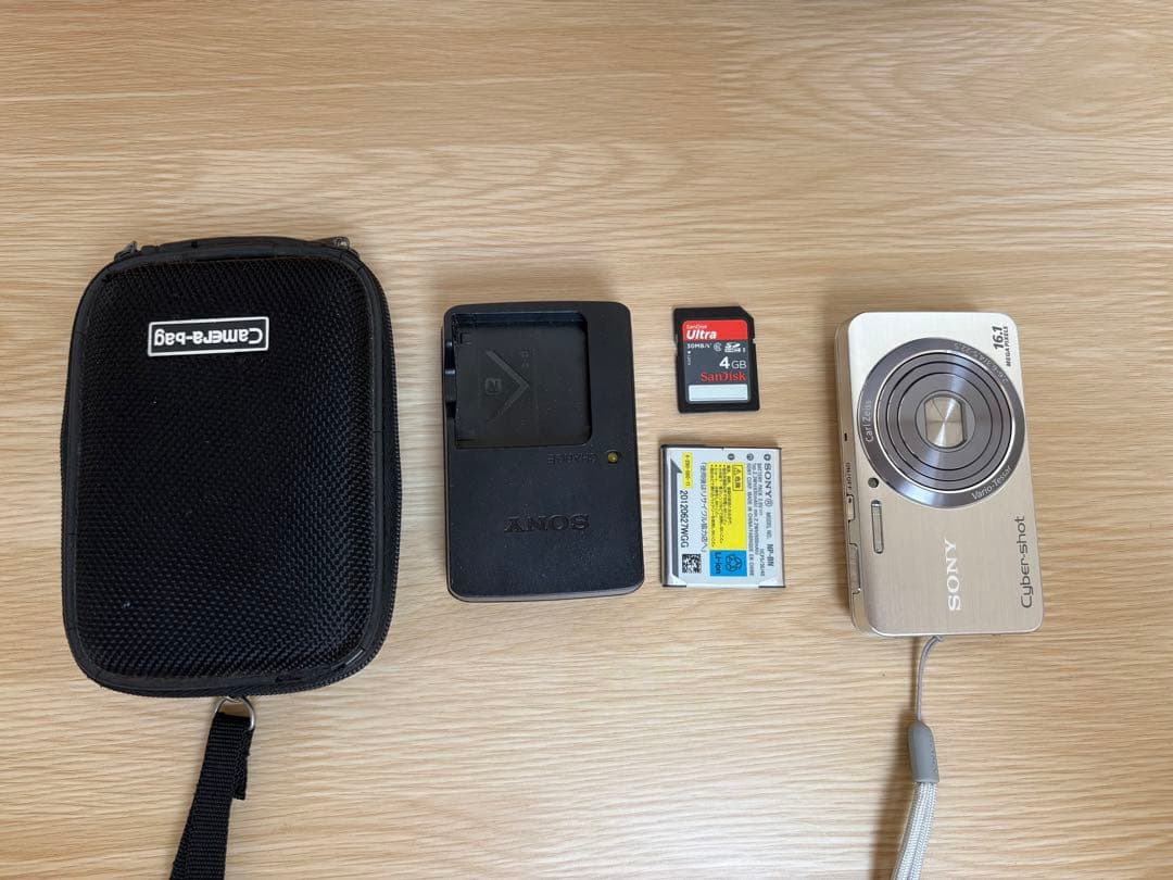 CCD SONY Cyber-shot 16.1MP コンパクトカメラ
