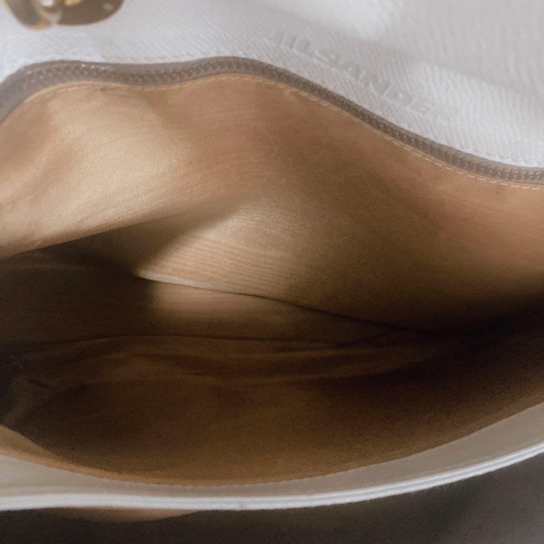 ジルサンダー　ビジネスバッグ　ハンドバッグ　キー付き　ゴールド金具