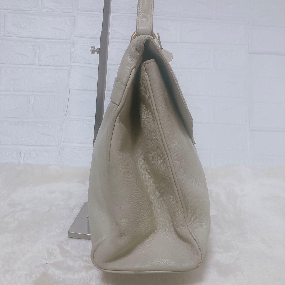 ジルサンダー　ビジネスバッグ　ハンドバッグ　キー付き　ゴールド金具