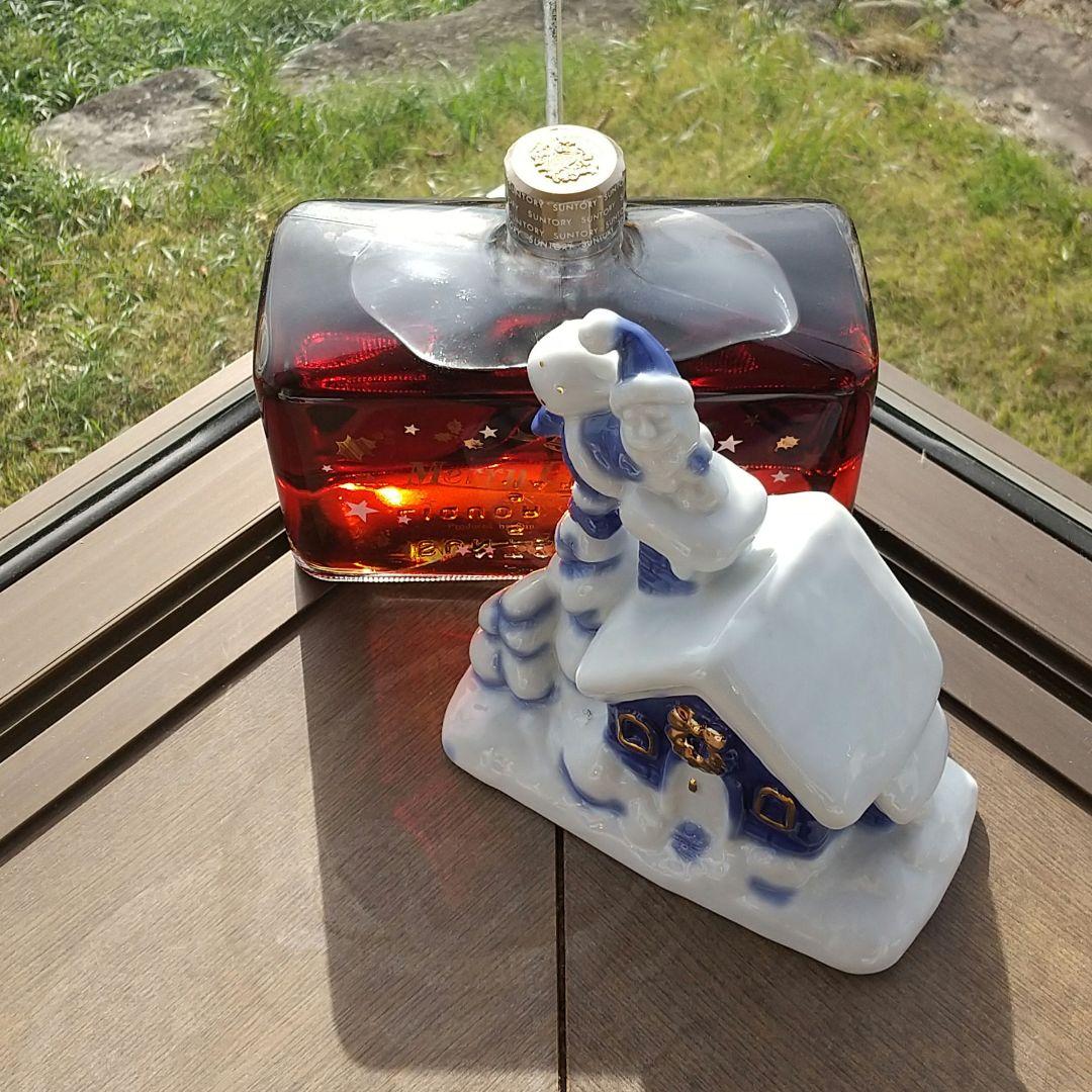 SUNTORY BRANDY〈クリスマス陶器ボトル★5TYPE・5本〉未開栓