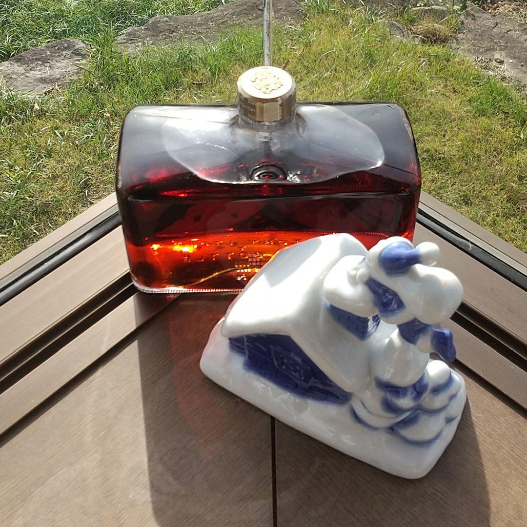 SUNTORY BRANDY〈クリスマス陶器ボトル★5TYPE・5本〉未開栓