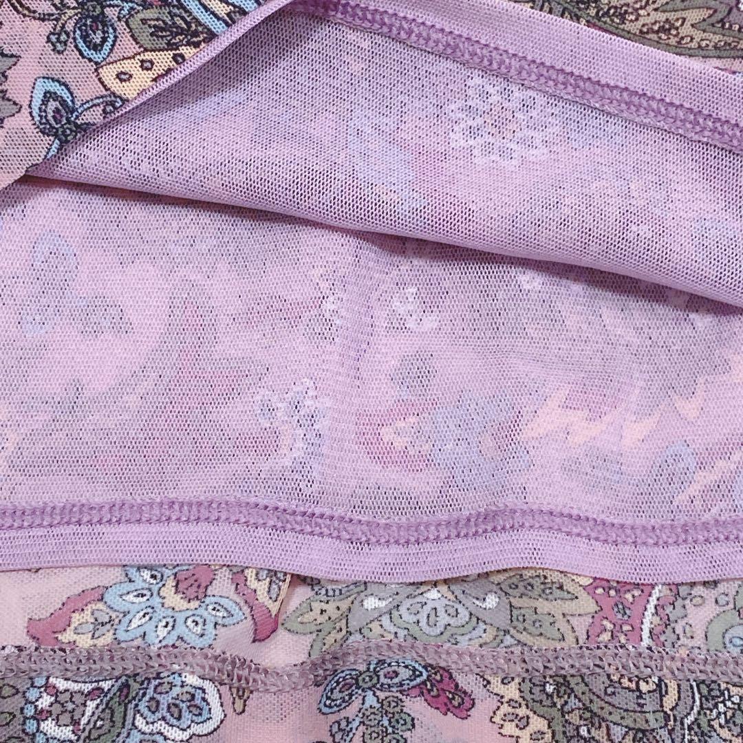 【11】Leilian　レリアン　G.BINDA　カットソー　ブラウス　シアー