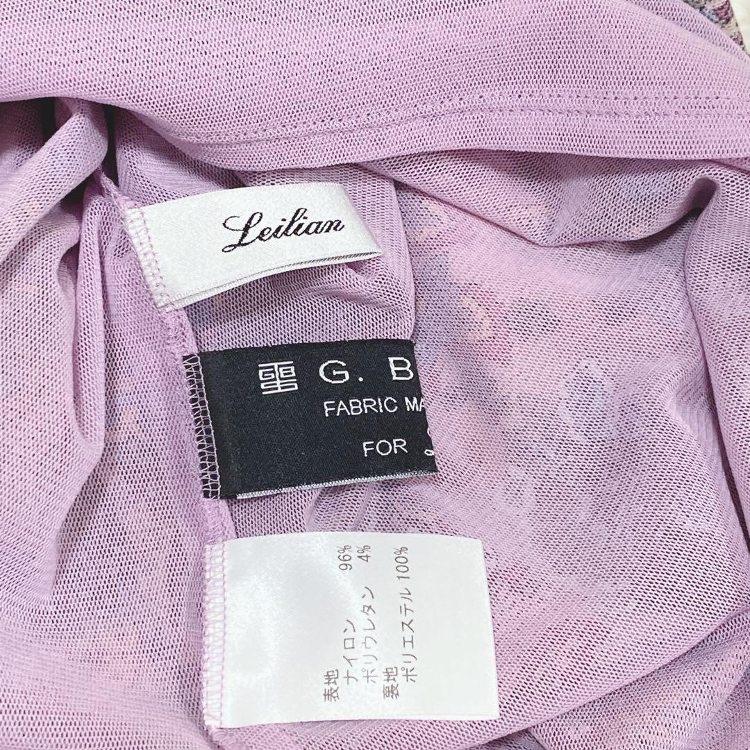 【11】Leilian　レリアン　G.BINDA　カットソー　ブラウス　シアー