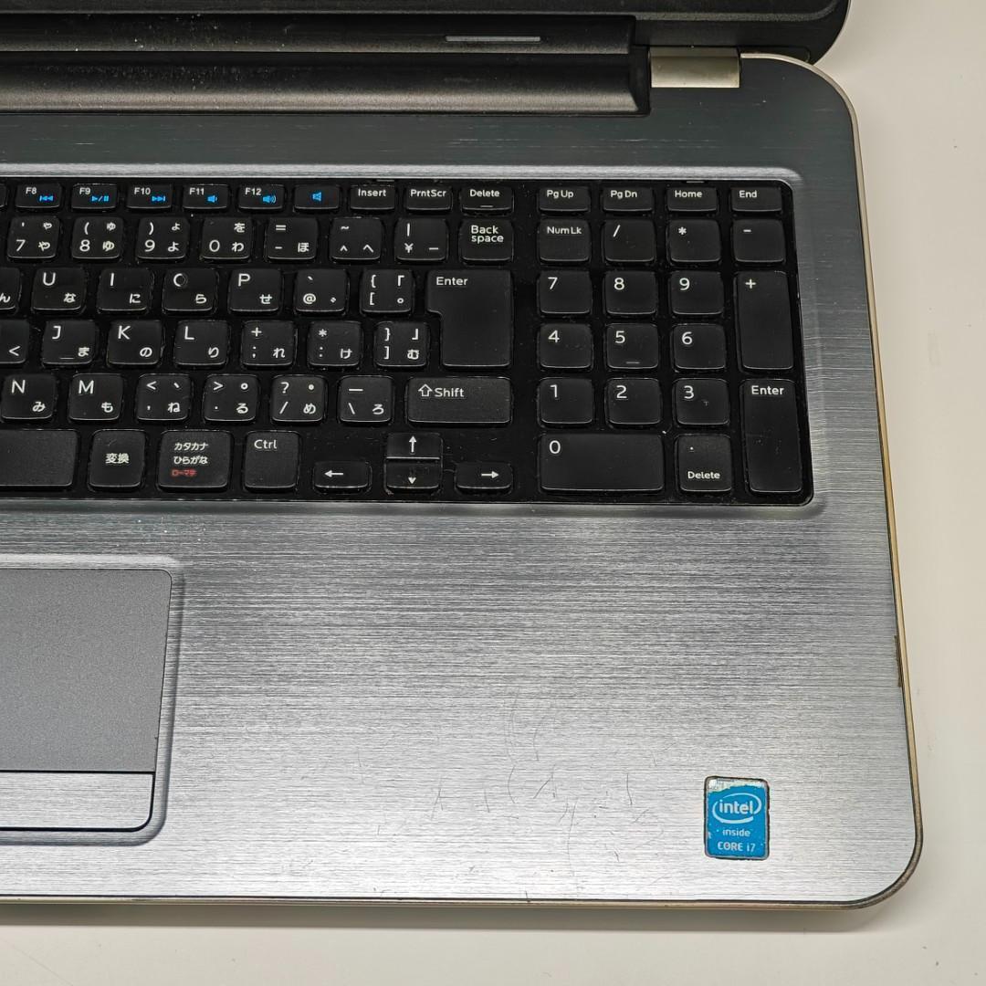 【DELL】高性能i7 SSD512GB 16GB 新品バッテリー ノートPC