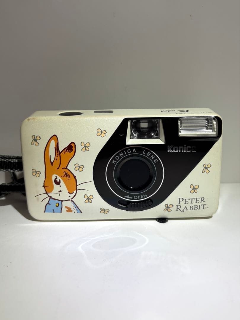 【完動品】Konica K-mini Peter Rabbitフィルムカメラ