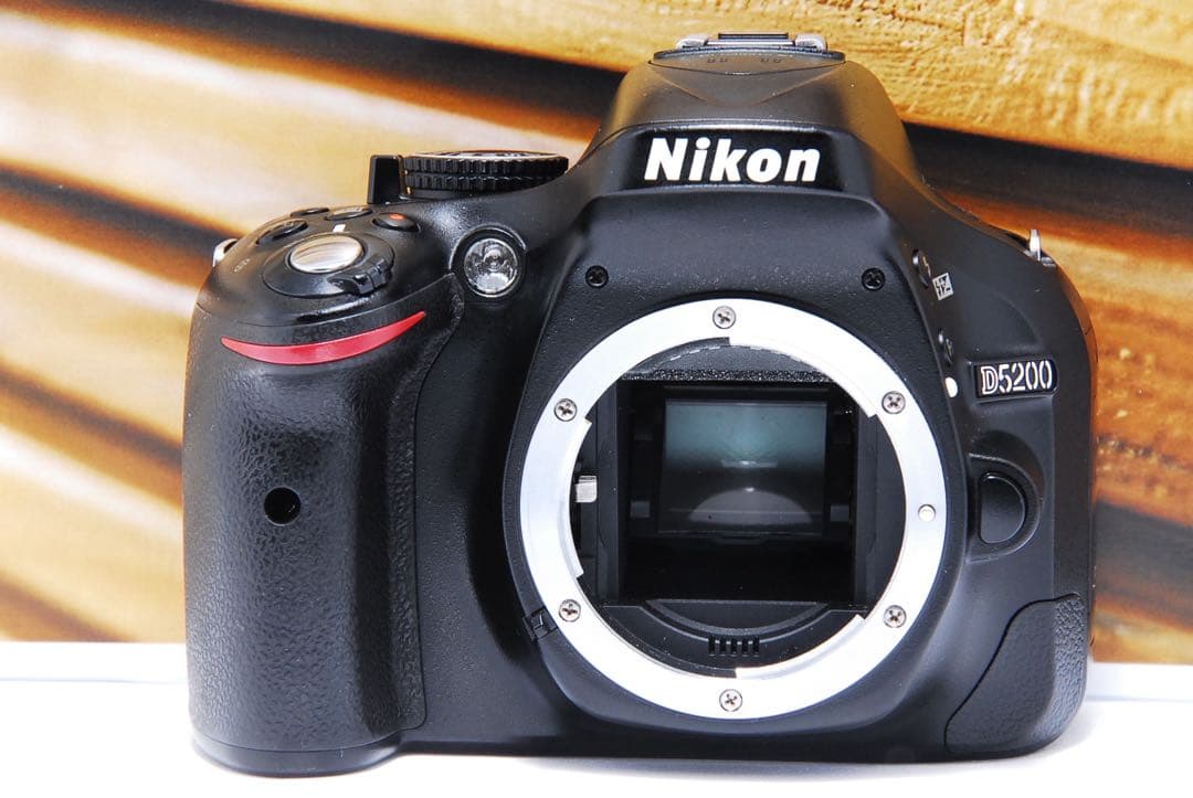 Nikon D5200⭐️スマホに転送♪⭐️初心者用⭐️自撮りラクラク 元箱付き