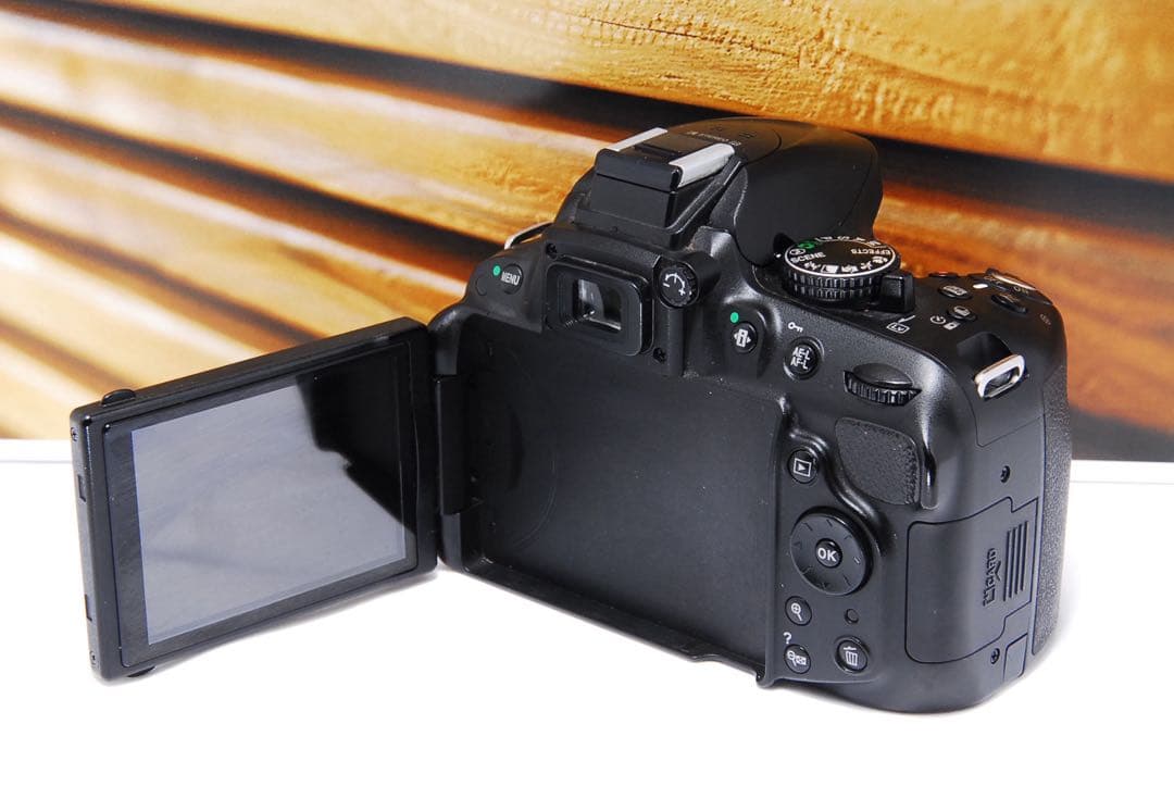 Nikon D5200⭐️スマホに転送♪⭐️初心者用⭐️自撮りラクラク 元箱付き