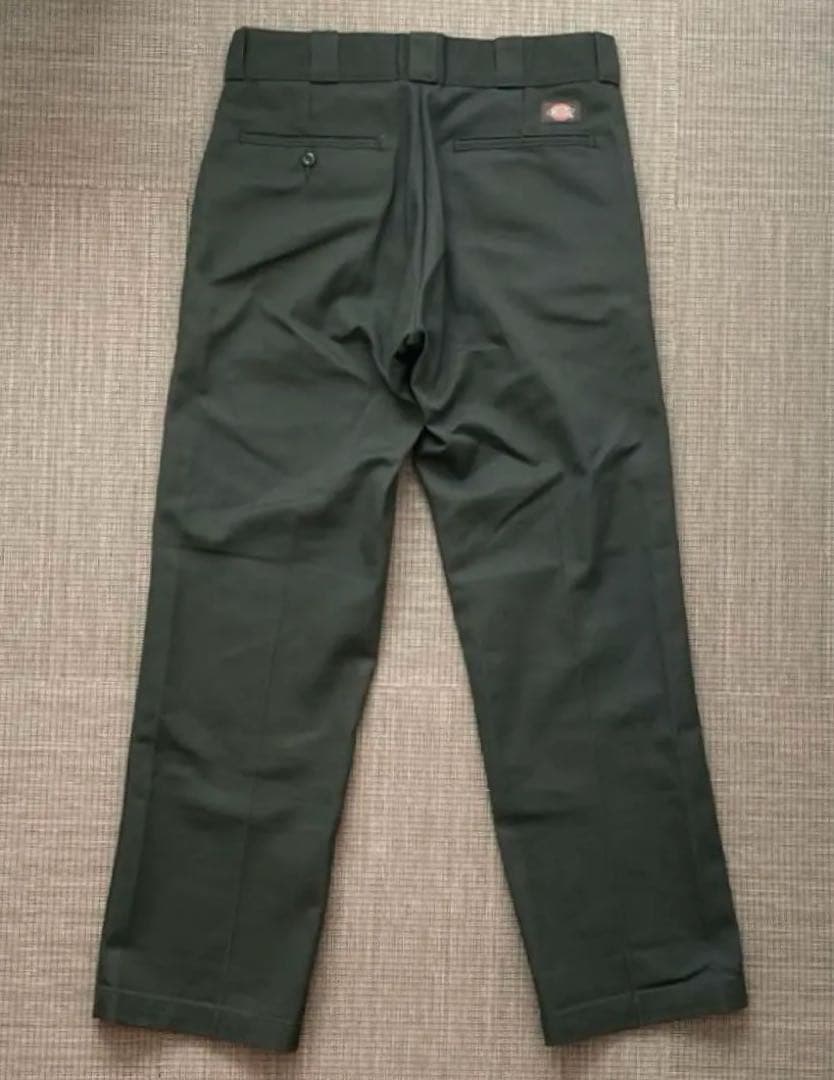 ★Dickies 874 ワークパンツ オリーブグリーンブラウン W32 L30