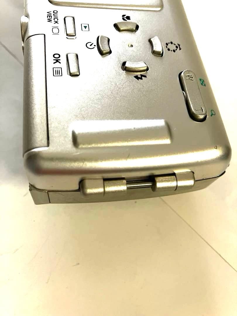 OLYMPUS μ-10 コンパクトデジタルカメラ シルバー