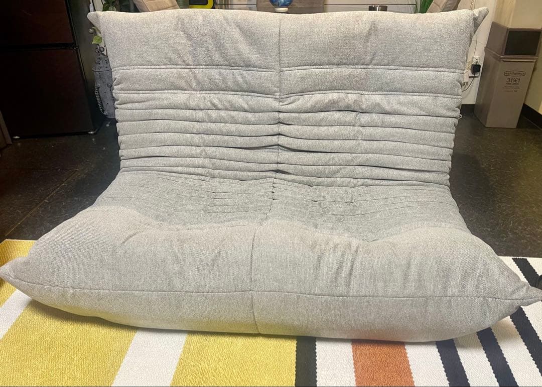 送料無料 リーンロゼ トーゴ 風 リプロダクト ２人がけ ソファ リクライニング