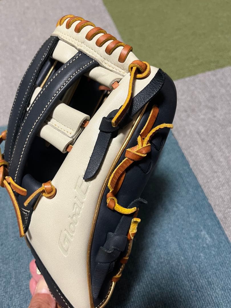 y*u様 ミズノ グローバルエリート 軟式 グラブ 勝色コレクション