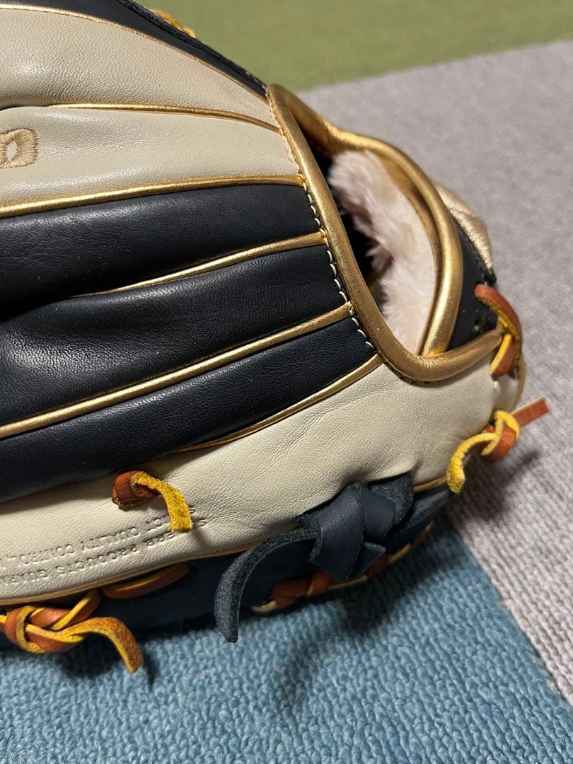 y*u様 ミズノ グローバルエリート 軟式 グラブ 勝色コレクション