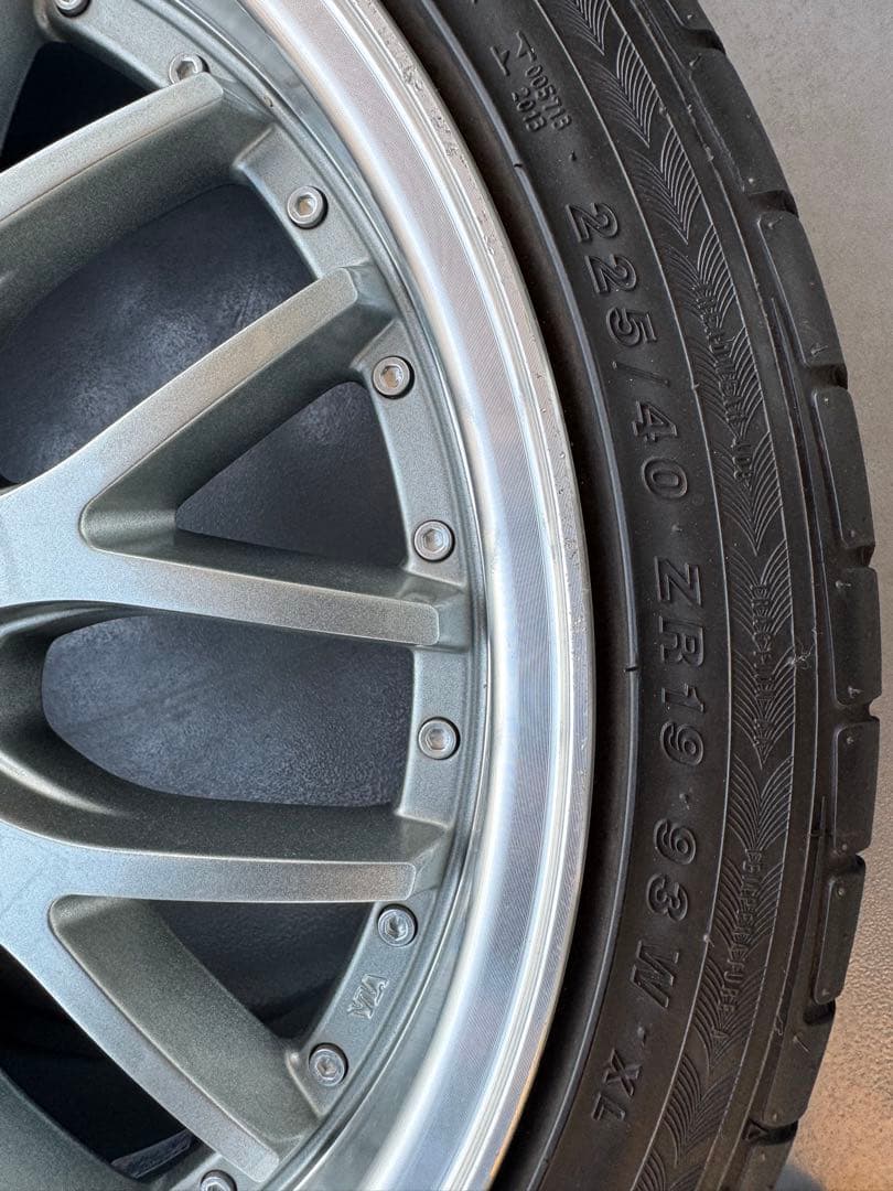 19インチ　アルミホイール4本セット　クラウン等